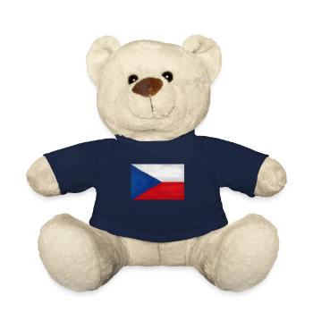 Tschechien Flagge - Teddy - French Navy - Vorne