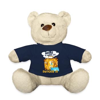 Home Is Where My Suitcase Is - Teddy - French Navy - Vorne