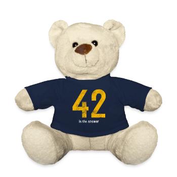 42 ist die Antwort - Teddy - French Navy - Vorne