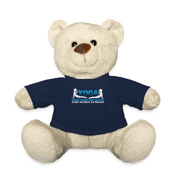 Yoga: laughter for life - Teddy Bear - french navy - Front