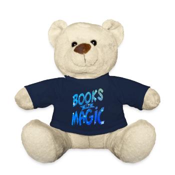 Books - Teddy Bear - french navy - Front