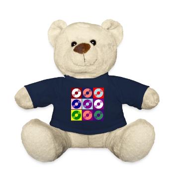 vinyle - Nounours - bleu marine - Devant