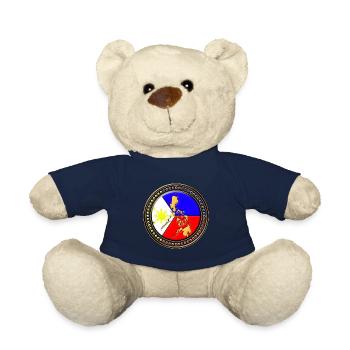 Carte du drapeau des Philippines - Nounours - bleu marine - Devant