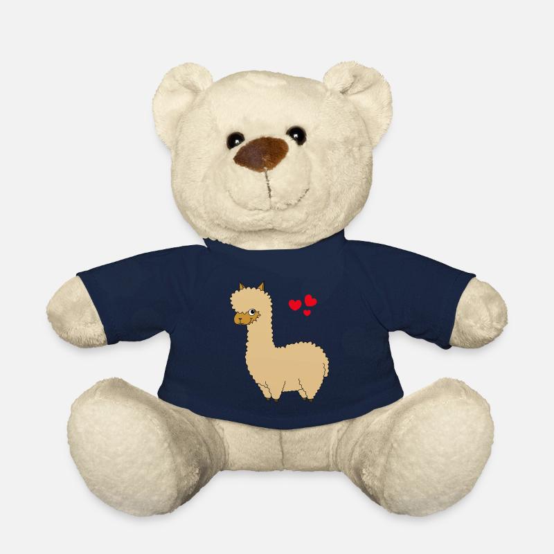Funny Lama - Teddy - French Navy