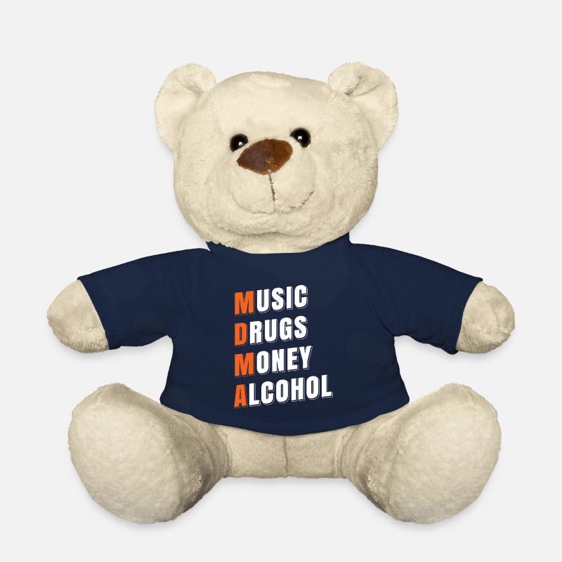 MDMA Molly Drogue d’ecstasy - Nounours - bleu marine
