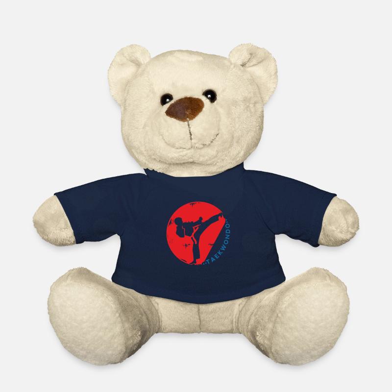 Taekwondo Fighting Sport Kicking - Teddy - French Navy