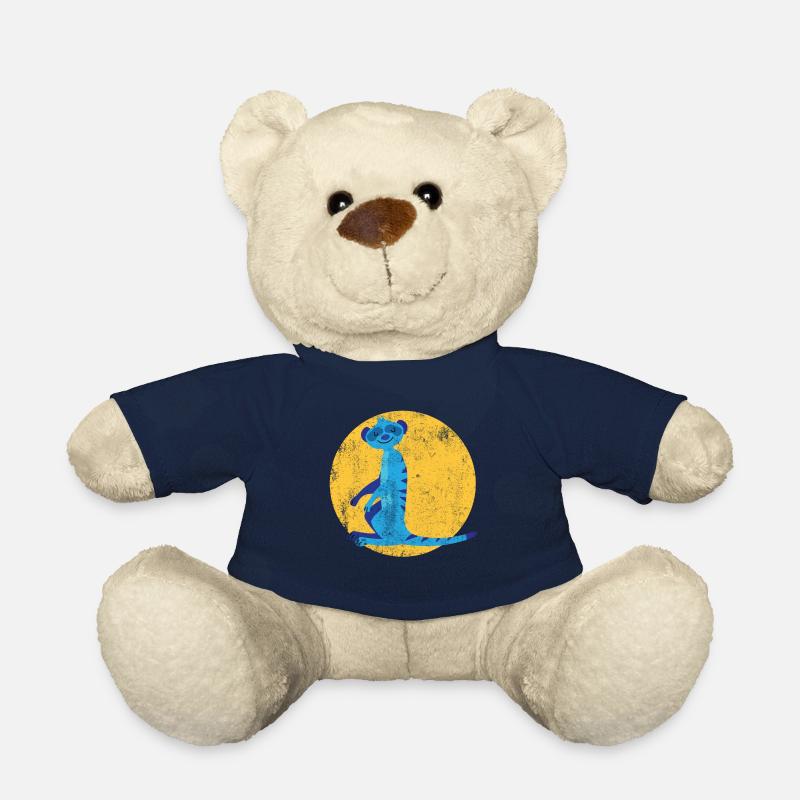 Erdmännchen Tier - Teddy - French Navy