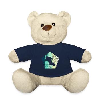 Snowboarding - Teddy Bear - french navy - Front