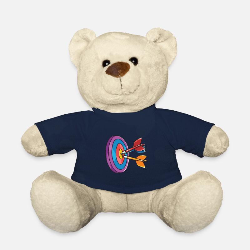 Great Darts Dart Darts Darts Player Gift - Teddy Bear - french navy