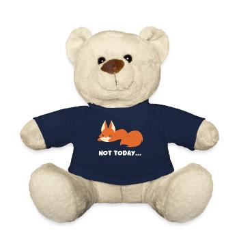 Fuchs – Fuchs T-Shirt – Fuchsfan - Laune - Teddy - French Navy - Vorne