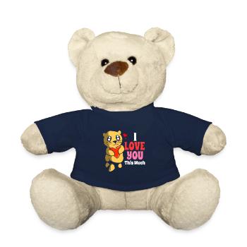 Otter Ferret Marten Water Sea Otter Beaver Sweet - Teddy Bear - french navy - Front