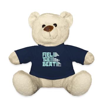 Feel the beat - Teddy Bear - french navy - Front