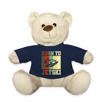 Born to Jetski Jet Ski Geschenk - Teddy - French Navy - Vorne