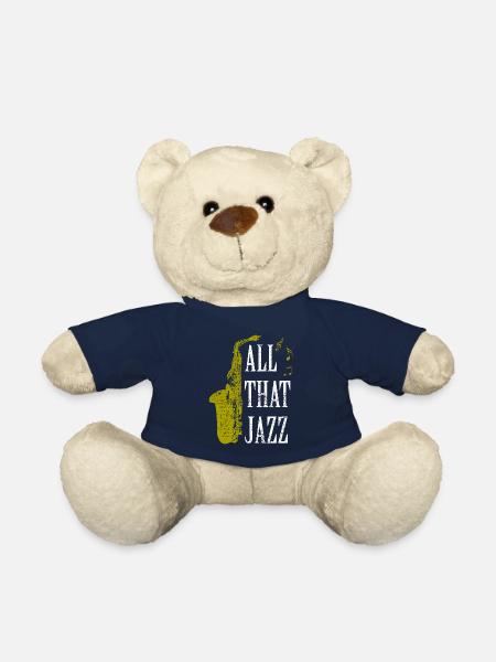 Sax sax - Nounours - bleu marine