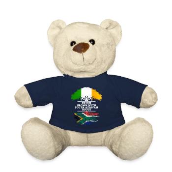 Irish Grown With South African Roots - Teddy Bear - french navy - Front