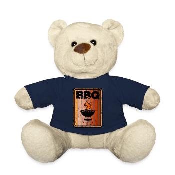 BBQ Schild - Teddy - French Navy - Vorne