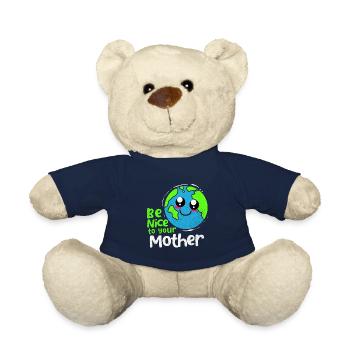 Earth Day - Teddy Bear - french navy - Front
