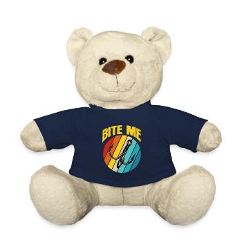 Pêcheur pêcheur pêcheur canne Petri Heil Truite - Nounours - bleu marine - Devant