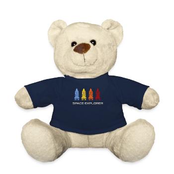 Space Explorer Retro Shuttles - Teddy - French Navy - Vorne