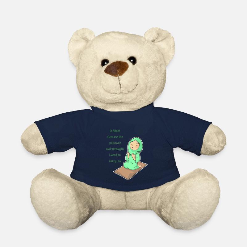Koran Sure Vers Allah Gott Islam Moslem Geschenk - Teddy - French Navy
