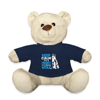 Husky - Teddy Bear - french navy - Front