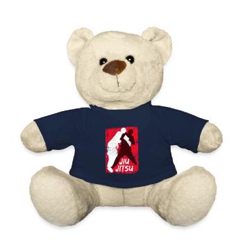 Jiu Jitsu Kampfsport Kampfschule Kampfkunst - Teddy - French Navy - Vorne