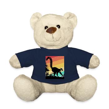 Lemur - Nounours - bleu marine - Devant
