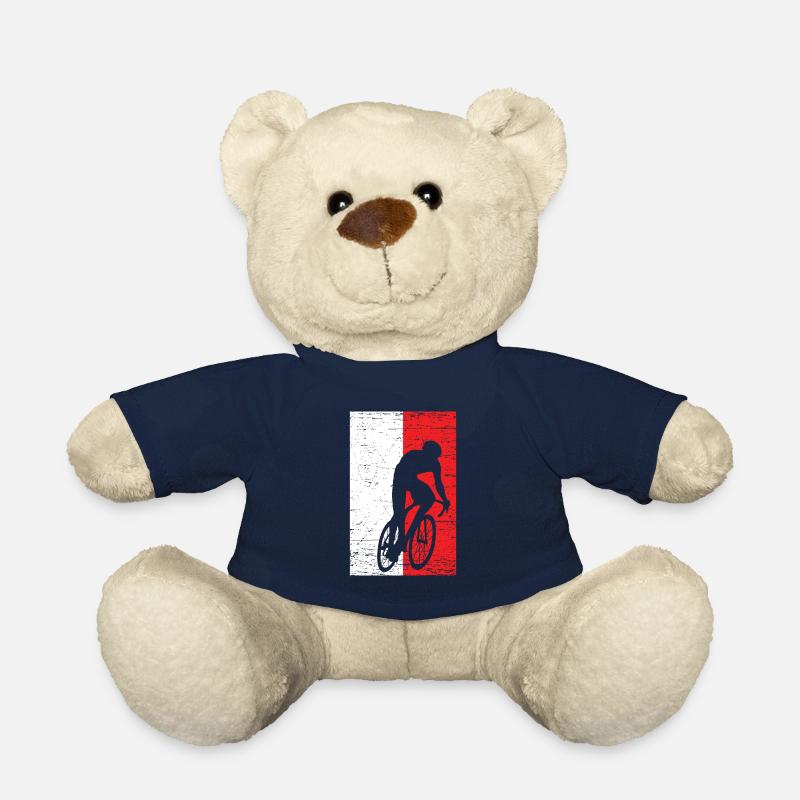 bicycle - Teddy Bear - french navy