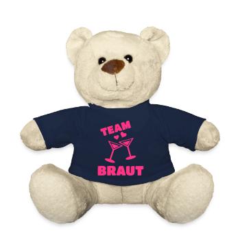 Team Junggesellinnenabschied - Teddy - French Navy - Vorne