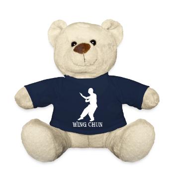 wing chun geschenk shirt - Teddy - French Navy - Vorne