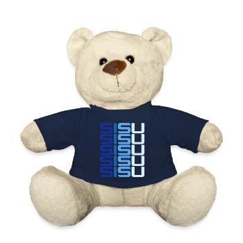 Sisu Soumi finnois finnois - Nounours - bleu marine - Devant