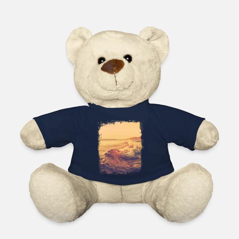 Flache Welle im Sonnenschein - Teddy - French Navy