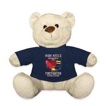 fire Department - Teddy Bear - french navy - Front