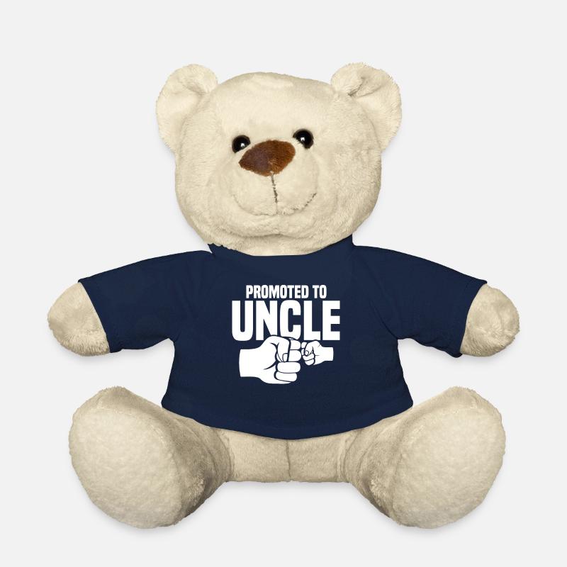 Promoted To Uncle Werdender Onkel Geschenk - Teddy - French Navy