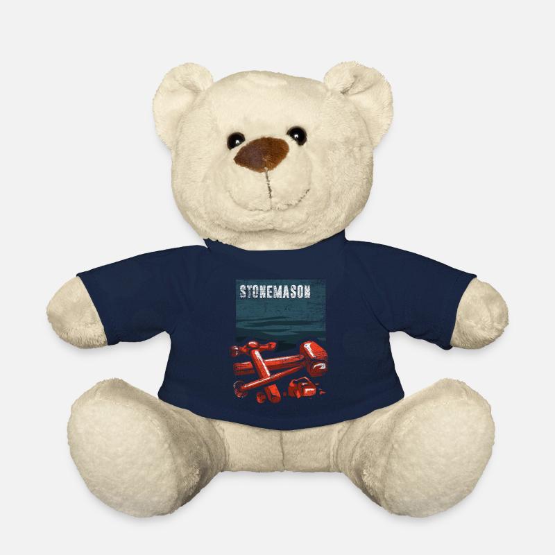 Cadeau de tailleur de pierre - Nounours - bleu marine