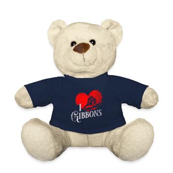 Gibbon Geschenk - Teddy - French Navy - Vorne