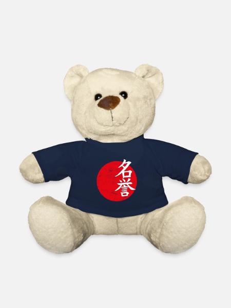 Honor Japanese art - Teddy Bear - french navy