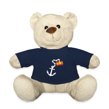 Spain anchor Spaniard - Teddy Bear - french navy - Front