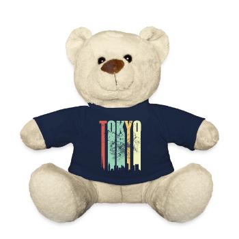 Tokyo Tokyo Vintage - Teddy Bear - french navy - Front
