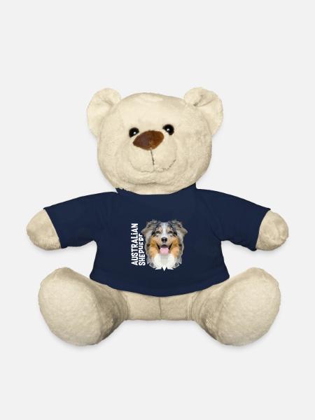 Australian Shepherd - Nounours - bleu marine