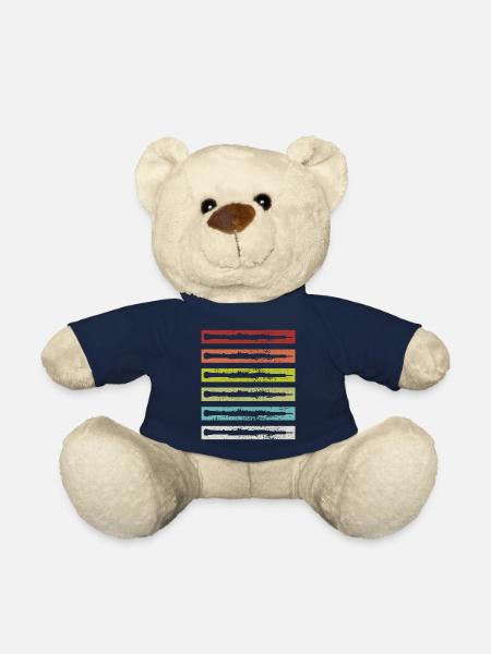 Hautbois Vintage - Nounours - bleu marine