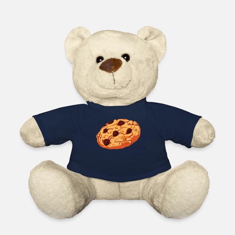 Chocolate Chip Cookie Grafik Riesenplätzchen - Teddy - French Navy