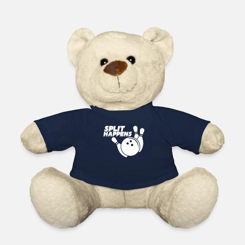 Split arrive tenue de bowling - Nounours - bleu marine