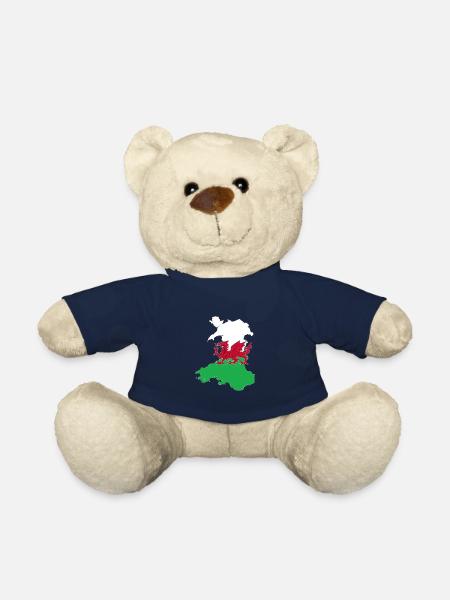 Wales - Teddy Bear - french navy