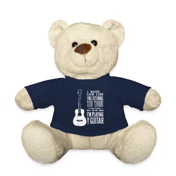 Musicians Guitar Passion Music Guitarist - Teddy Bear - french navy - Front