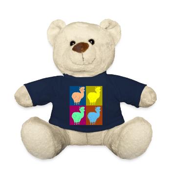 Alpaca alpaca - Teddy Bear - french navy - Front