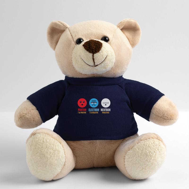 Science chemistry protons electrons neutrons Teddy Bear