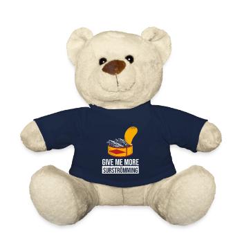 Fan de Surströmming - Nounours - bleu marine - Devant