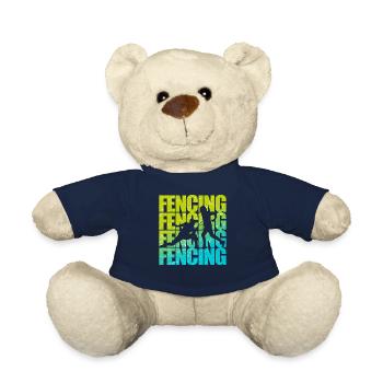 Fechten Degen Fechter Kampfsport - Teddy - French Navy - Vorne