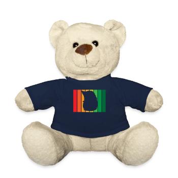 Igel Lustiger Süßer Wald Vintage Retro - Teddy - French Navy - Vorne